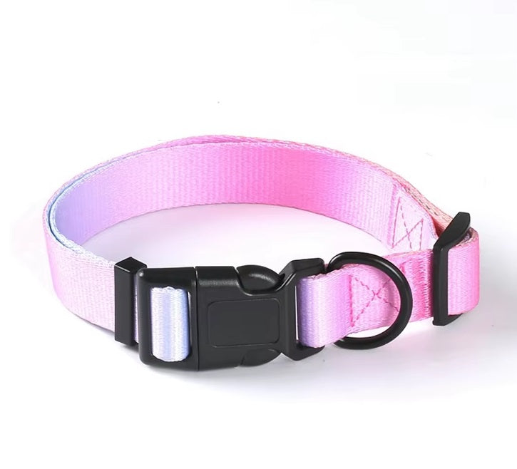 Collar rosado degradado
